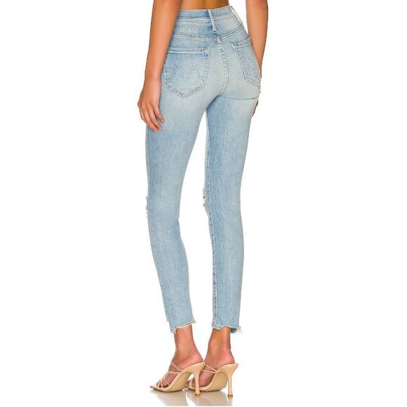 Mother The Stunner Zip Ankle Step Chew Jeans Size 27 NWOT - Picture 4 of 8